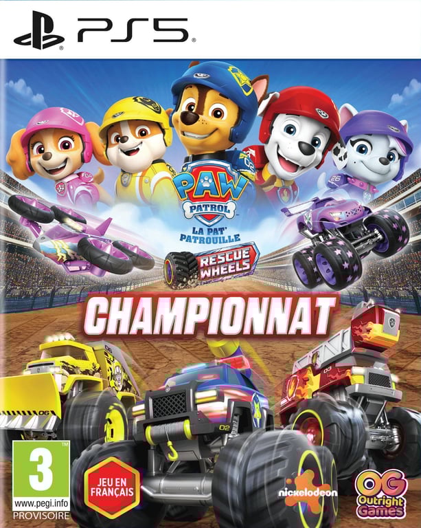 Paw Patrol™ : Rescue Wheels™ Championnat PS5 - vue 5