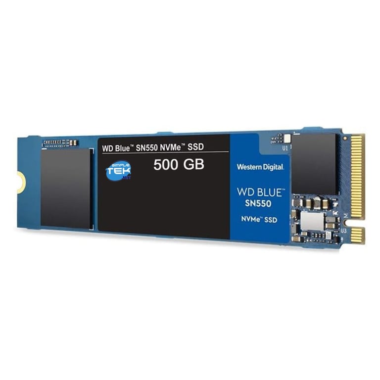 Western Digital WD Blue SN550 NVMe 500 Go M.2 PCI Express 3.0 3D NAND - Excellent état