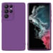 Coque pour Samsung Galaxy S22 ULTRA en FLUID VIOLET MAT Housse de protection Étui en silicone TPU flexible