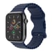 imoshion Bracelet Athletic en silicone pour Apple Watch Series 1 t/m 9 / SE (38/40/41 mm) | Series 10 / 11 (42 mm) - Bleu foncé