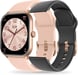 Ice Watch Smart One 38 mm, oro rosa con brazalete adicional rosa negro