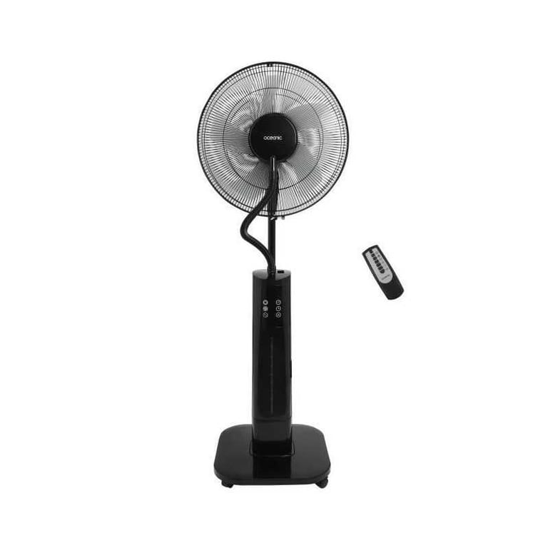 OCEANIC Ventilateur brumisateur sur pied 2 en 1 Ø44 cm 2 Télécommande Minuterie - vue 3
