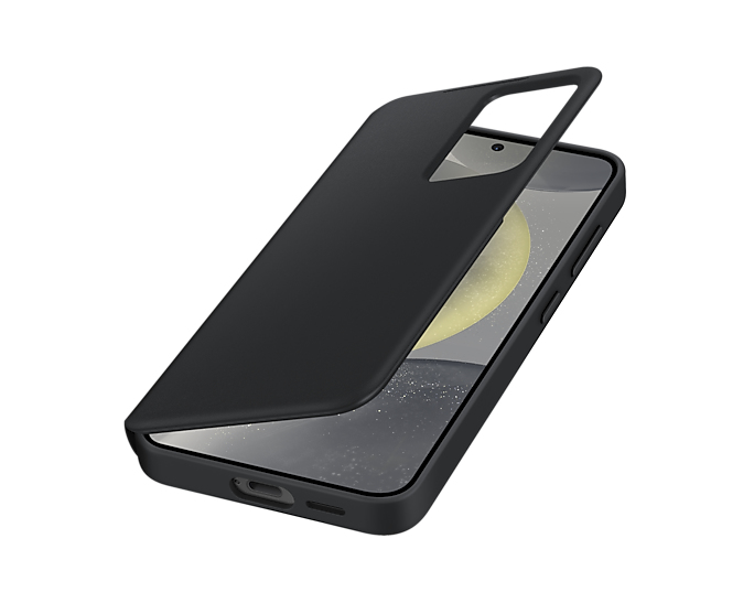 Coque Folio S24 Clear View Cover Samsung - vue 3
