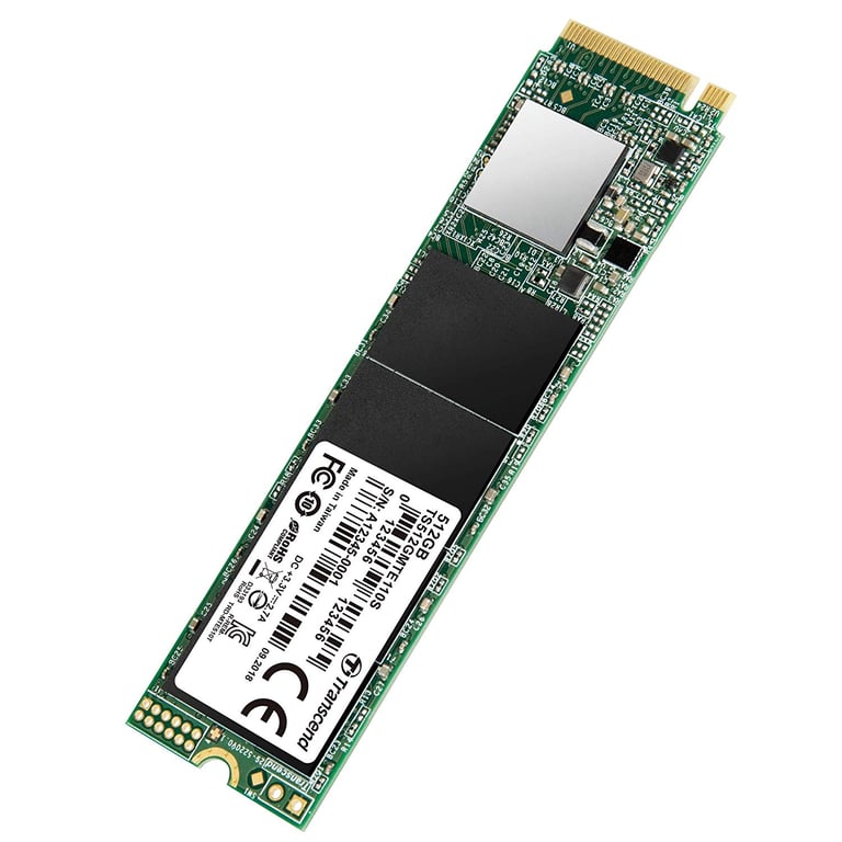 Transcend .2 PCI Express 3.0 3D NAND NVMe Neuf - vue 2