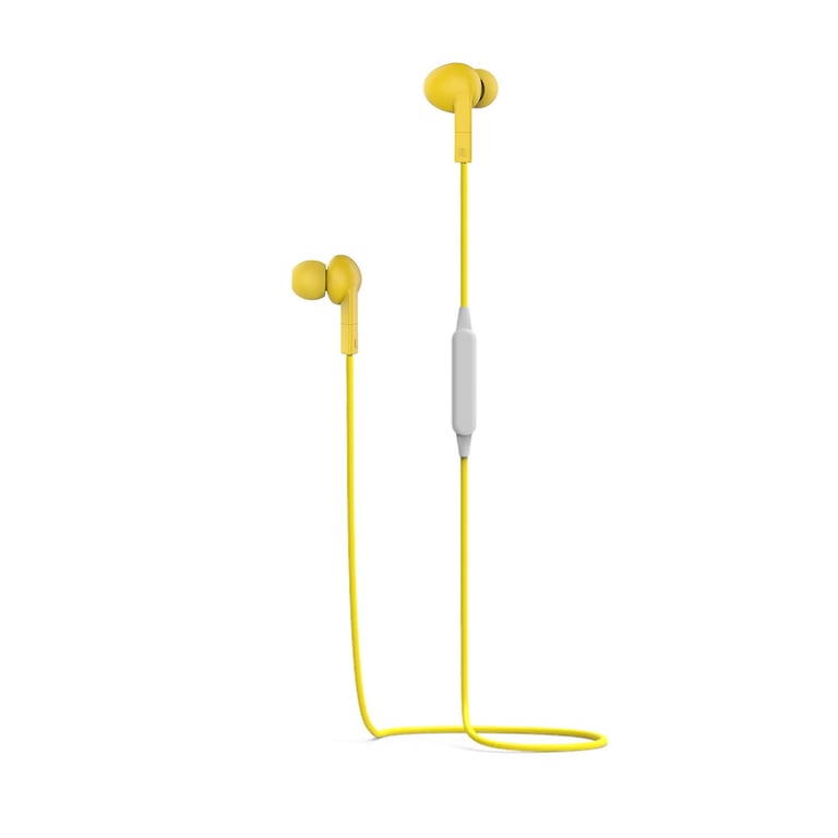 Pantone PT WE001Y écouteurcasque Écouteurs Sans fil Ecouteurs AppelsMusique Bluetooth Jaune Neuf