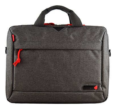 Techair Classic essential 39,6 cm (15.6'') Maletín Toploader Gris