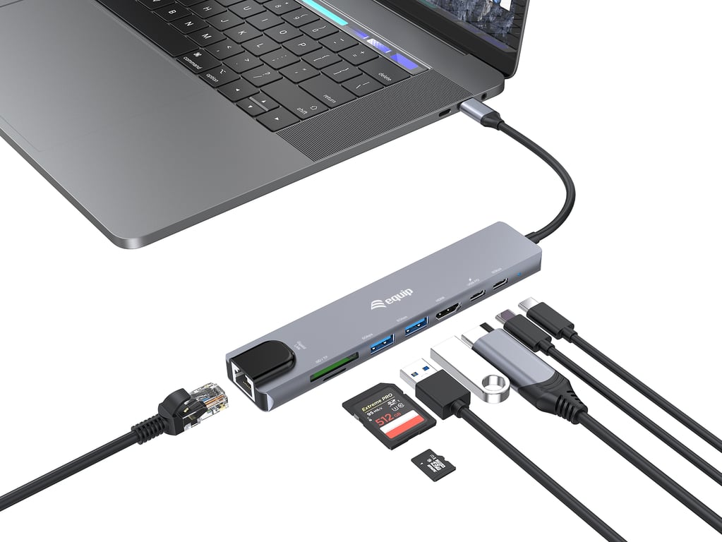 Equip 133497 station d'accueil Avec fil USB Type C Neuf - vue 4