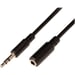 NEDIS Stereo Audio Cable - 3.5 mm Male - 3.5 mm Female - 3.0 m - Noir
