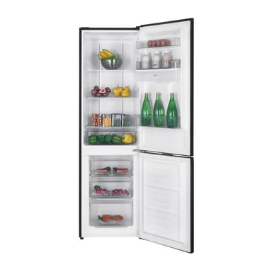 Réfrigérateur congélateur bas 251L - CONTINENTAL EDISON - Total No Frost - Noir - Classe D - L 55 cm x H 180 cm