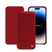 Housse cuir Apple iPhone 15 Pro Max -  - Rouge - Cuir lisse