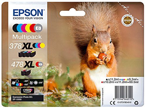 Epson Ecureuil Multipack 378XL / 478XL - vue 10