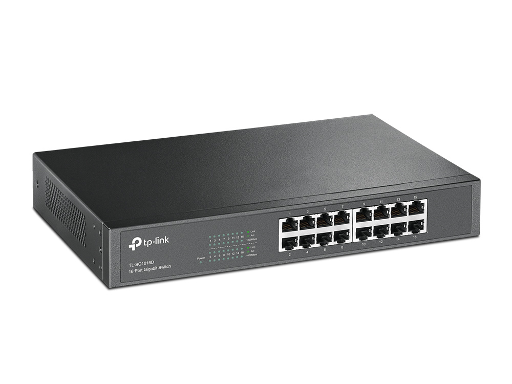 TP Link TL SG1016D Non géré Gigabit Ethernet 101001000 Neuf - vue 1