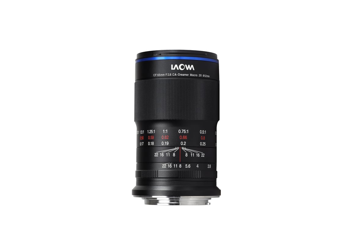 Objectif hybride Laowa 65mm f2.8 2X Ultra Macro pour Fuji X - vue 2