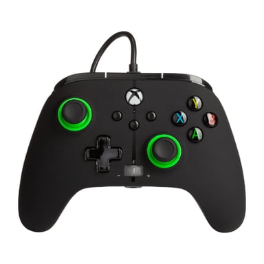 PowerA 0617885024917 mando y volante Negro, Verde USB Gamepad Analógico/Digital Xbox Series S, Xbox Series X