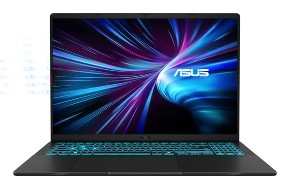 ASUS V16 V3607VM-RP011 - Ordenador Portátil 16'' WUXGA 144Hz (Intel Core 7 240H, 16GB RAM, 1TB SSD, NVIDIA RTX 5060 8GB, Sin Sistema Operativo) Negro Mate - Teclado QWERTY español