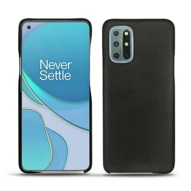 Coque cuir OnePlus 8T -  - Noir - Cuir lisse premium