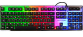 The G-Lab Keyz Neon teclado Juego USB AZERTY Francés Negro