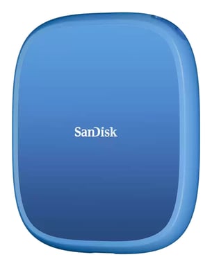 SanDisk SDSSDE62C-2T00-G25 unidad externa de estado sólido 2 TB USB Tipo C 3.2 Gen 2 (3.1 Gen 2) Azul