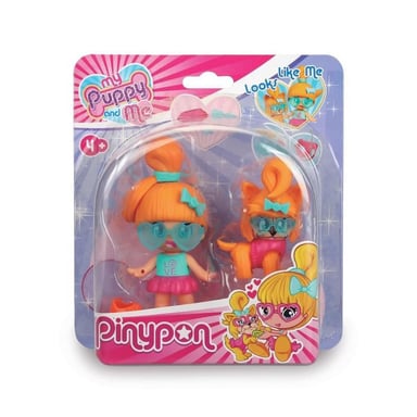 Pinypon - Blister 2 figurines - My Puppy and me