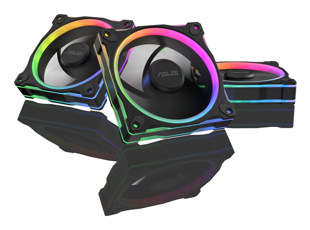 Asus Lot de 3 Ventilateurs PRIME MR120 ARGB