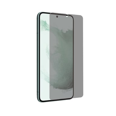 Tiger Cristal templado para Samsung Galaxy S23+/S22+ Ultra Resistente Confidencial Negro transparente