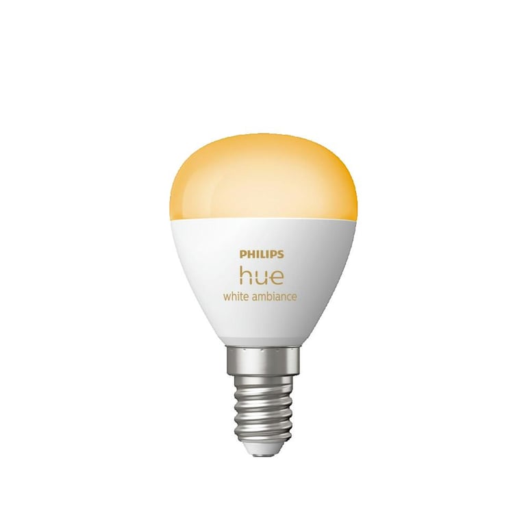 Ampoule connectée Philips Hue White Ambiance P45 E14 5,1 W Blanc - Neuf