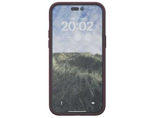 Njord byELEMENTS Genuine Leather coque de protection pour téléphones portables 17 cm (6.7'') Housse Marron Apple (brand) iPhone 14 Pro Max