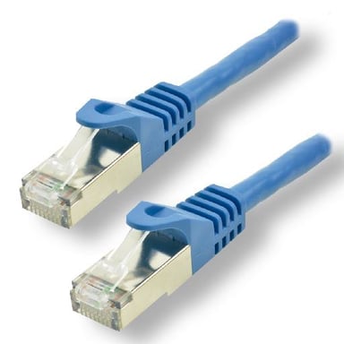 MCL FCC7BMSHF-10M/B câble de réseau Bleu Cat7 S/FTP (S-STP)