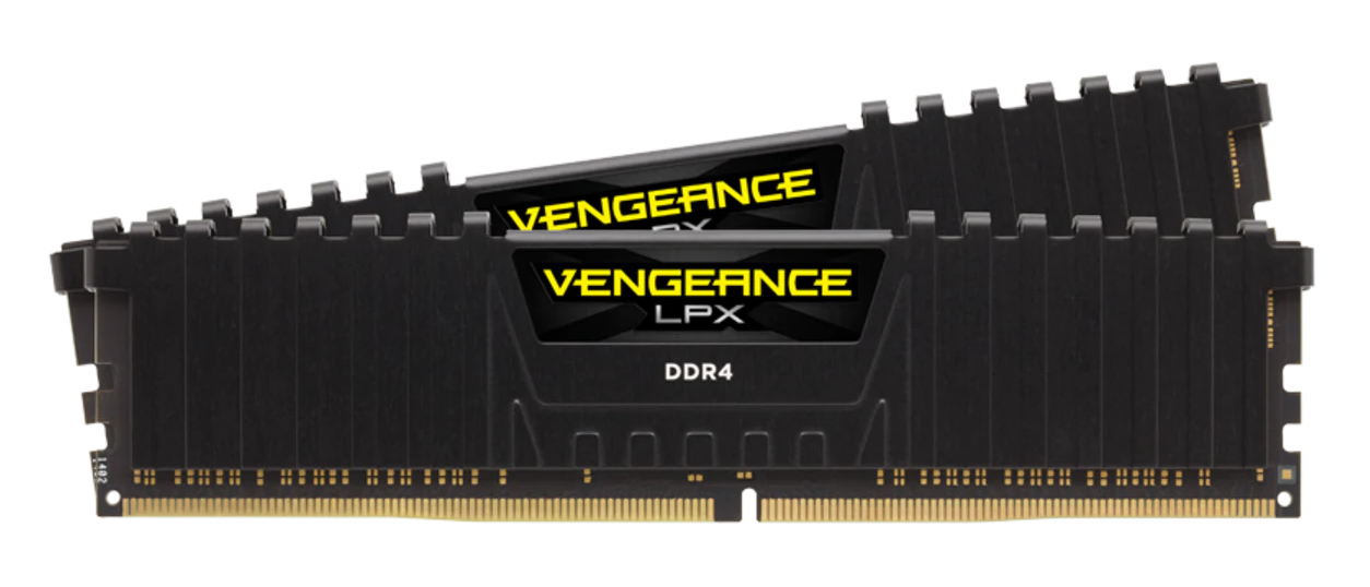 Corsair Vengeance LPX - DDR4 - kit - 64 Go: 2 x 32 Go - DIMM 288 broches - 3200 MHz / PC4-25600 - CL16 - 1.35 V - mémoire sans tampon