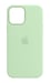 Coque en silicone avec MagSafe pour iPhone 12 Pro Max Vert Pistache