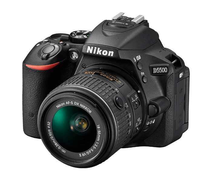 Nikon D5500 Noir - vue 2
