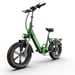 Bicicletta elettrica pieghevole KINGBULL Literider 2.0, batteria rimovibile da 48 V 13,5 Ah, cambio Shimano a 7 velocità - Verde