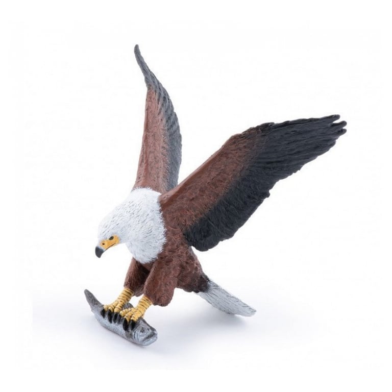 Figurine d'Aigle Pêcheur Décoration Écologique et Réaliste Neuf