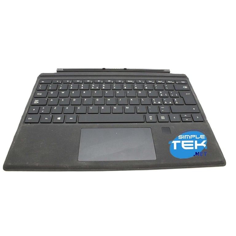 Microsoft Surface Pro Type Cover with Fingerprint ID Clavier avec trackpad accéléromètre italien commercial pour Surface… - vue 3