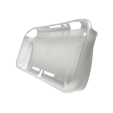 Funda protectora de silicona transparente SteelPlay para Switch Lite