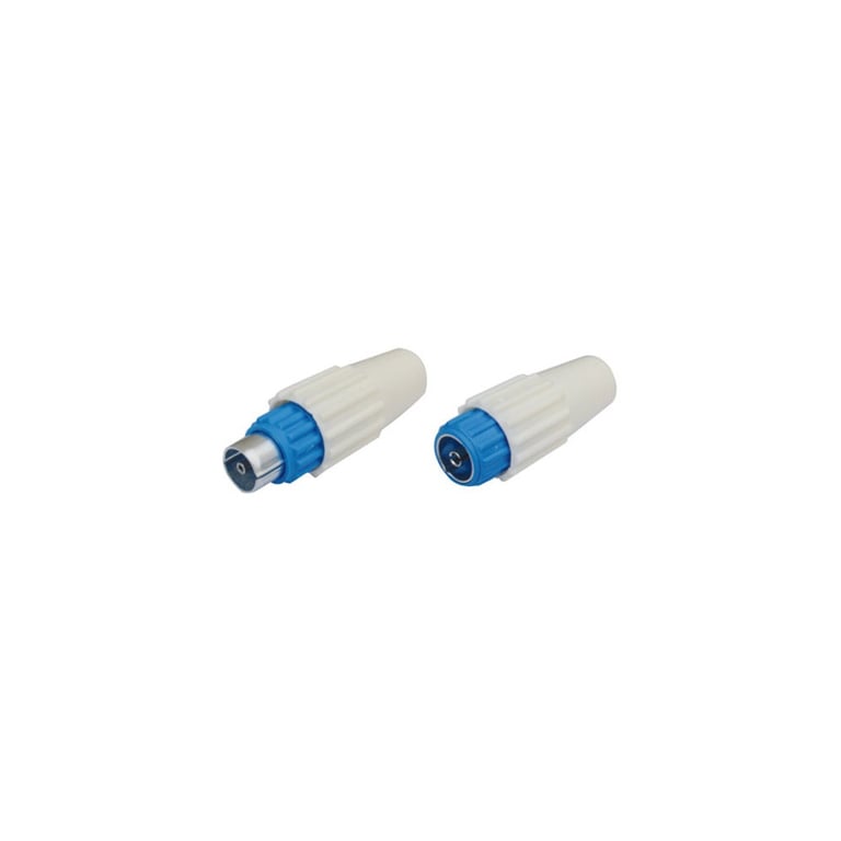 ERARD CONNECT Lot de 2 Prises TV Elsey 9.52 mm 1 mâle + 1 femelle - vue 3