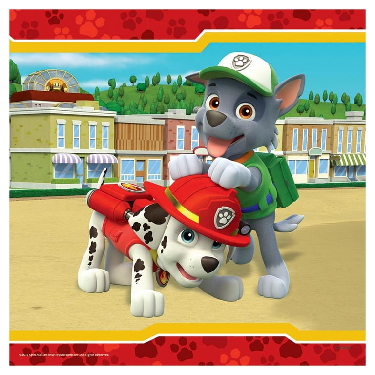 Puzzle 3 x 49 pièces : Pat'Patrouille : Héros à fourrure Ravensburger France - vue 4