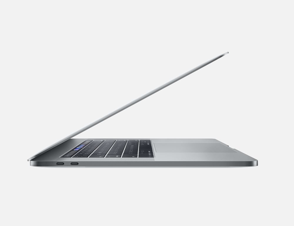 MacBook Pro Core i7 (2019) 15.4', 2.6 GHz 256 Go 16 Go AMD Radeon Pro 555X, Gris sidéral - AZERTY