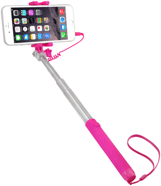 Bastone selfie mini, rosa