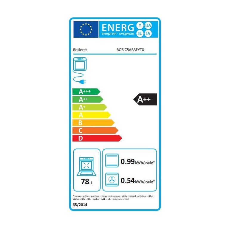 Rosières RO6 C5AB3EYTX Inox 78 - vue 4