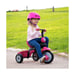 Tricycle Smartrike Vanilla Plus - Rose avec 4 configurations ajustables