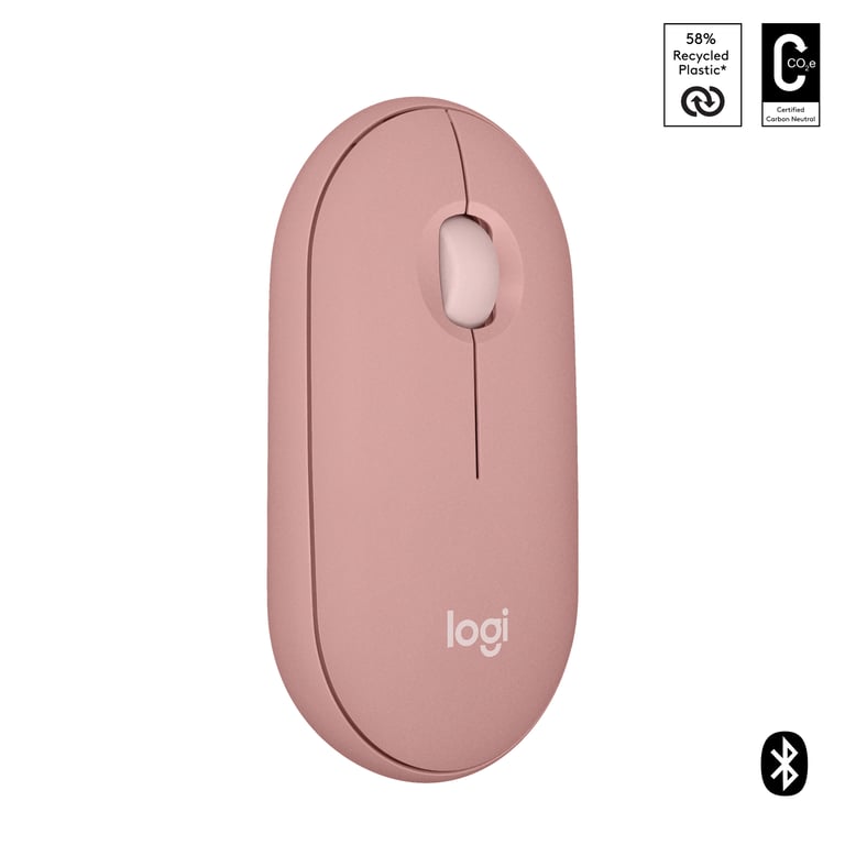 Logitech Pebble 2 M350s souris Ambidextre RF sans fil + Bluetooth Optique 4000 DPI - Neuf