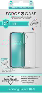 BIG BEN FCFEELGA05ST coque de protection pour téléphones portables 17 cm (6.7'') Housse Transparent Samsung Galaxy A05s