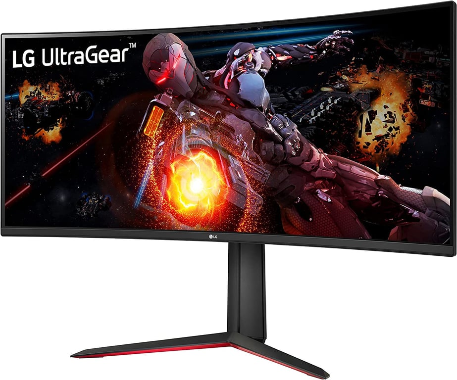 LG Ultragear™ 34GP63AP B Ecran PC Gaming 34" Dalle VA résolution QHD 3440x1440 1ms GtG 160Hz HDR 10 sRGB 99% CIE1931 AMD FreeSync Premium inclinable HDMI 2.1 2 Haut parleurs intégrés - vue 3