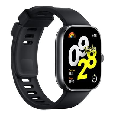 Redmi Watch 4 - montre de sport 5 cm (1.97'') AMOLED Numérique 450 x 390 pixels Écran tactile, Noir