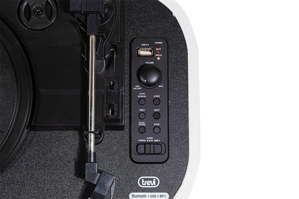 Trevi TT 1020 BT Tourne disque à entraînement direct Semi automatique Neuf - vue 8