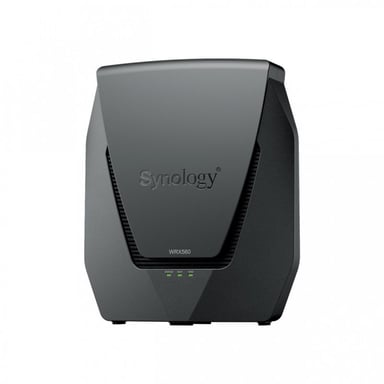 Synology WRX560 router inalámbrico Gigabit Ethernet Doble banda (2,4 GHz / 5 GHz) Negro
