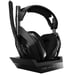 ASTRO Gaming A50 + Stazione Base Cuffia wireless ad archetto Play Nero, Oro