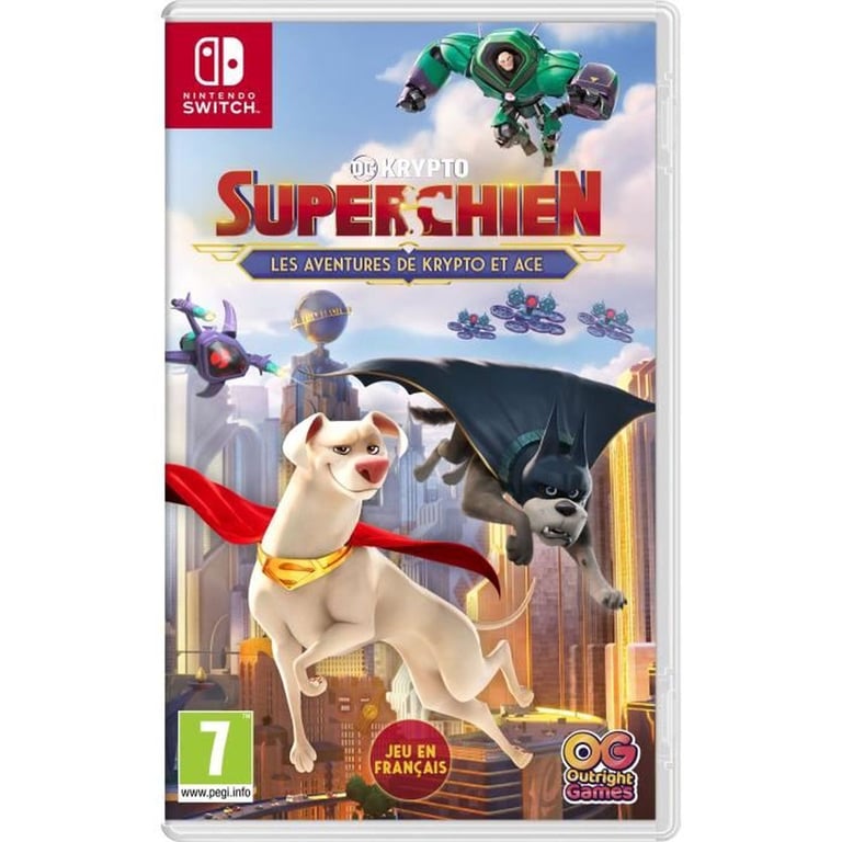 DC Krypto Super Chien: Les aventures de Krypto et Ace Jeu Switch - vue 2