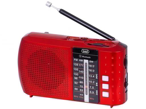 Trevi RA 7F20 BT Portable Analogique et numérique Rouge